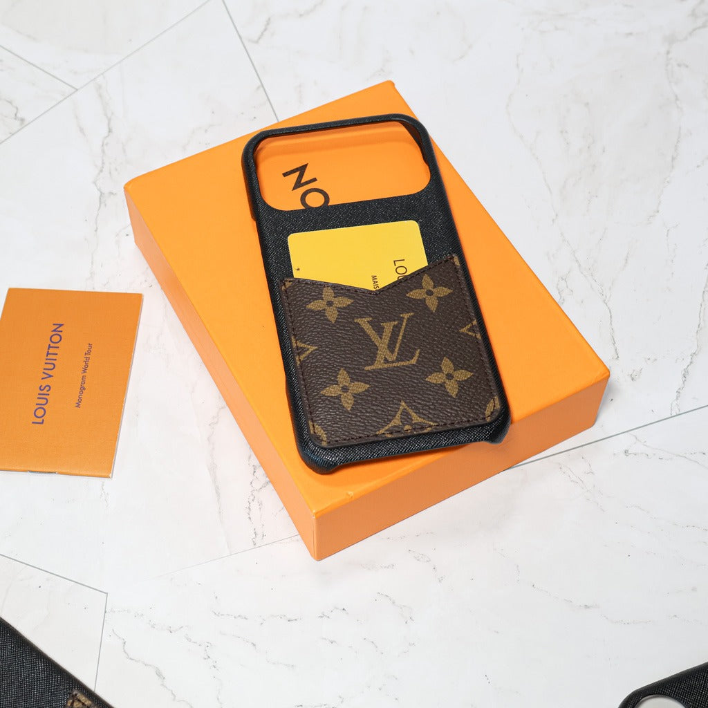Classic Card Holder Case For iPhone 14-17 Pro Max