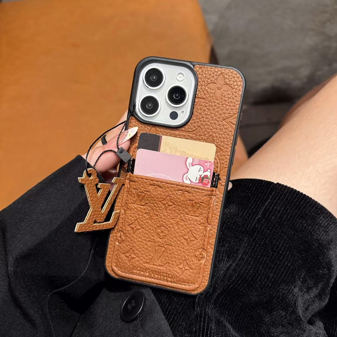 LV wallet iPhone case