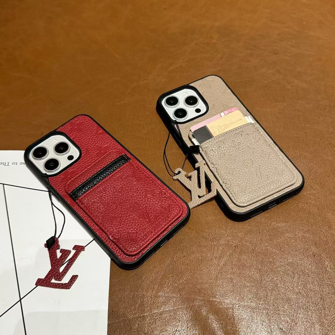 LV wallet iPhone case