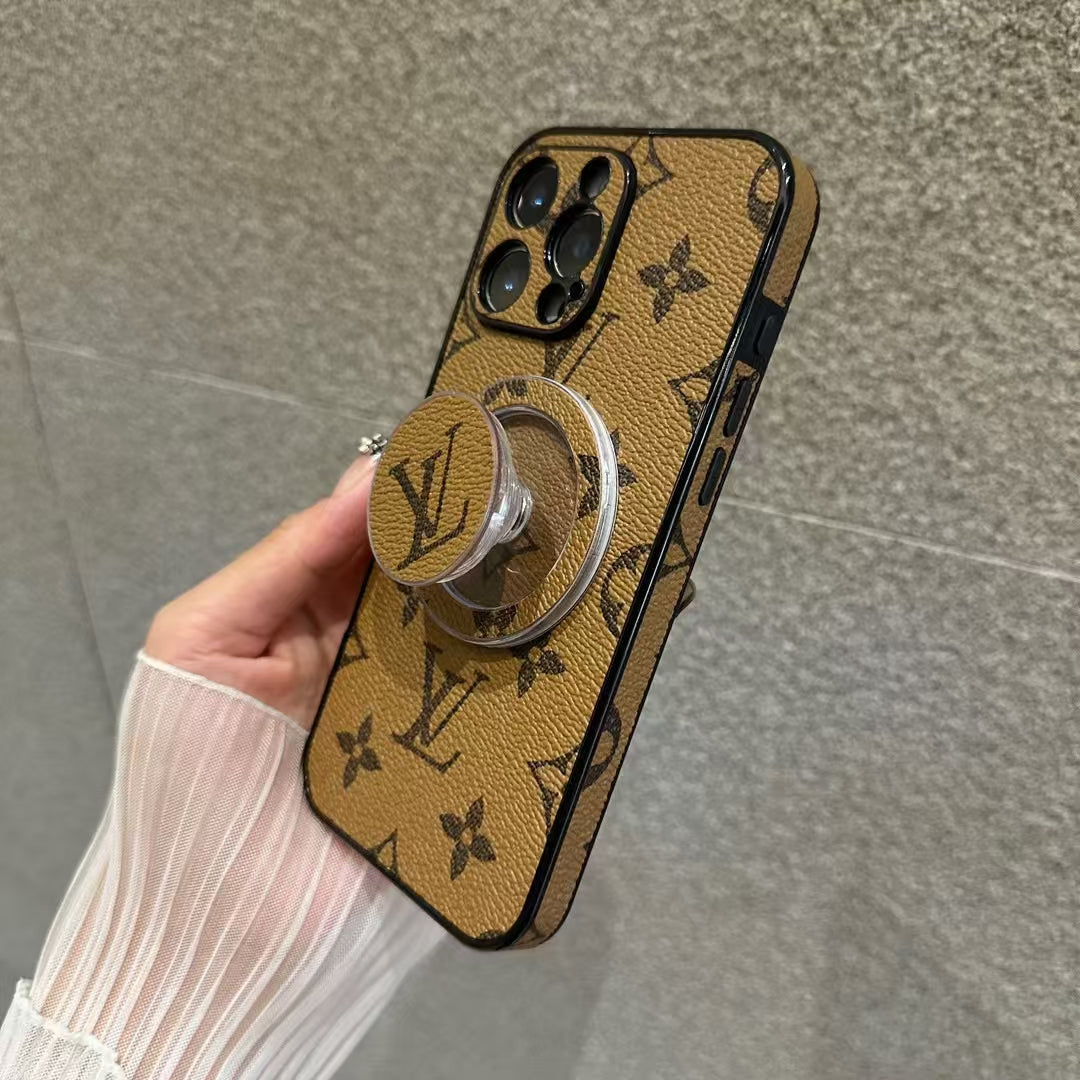 LV Pop Socket iPhone cases