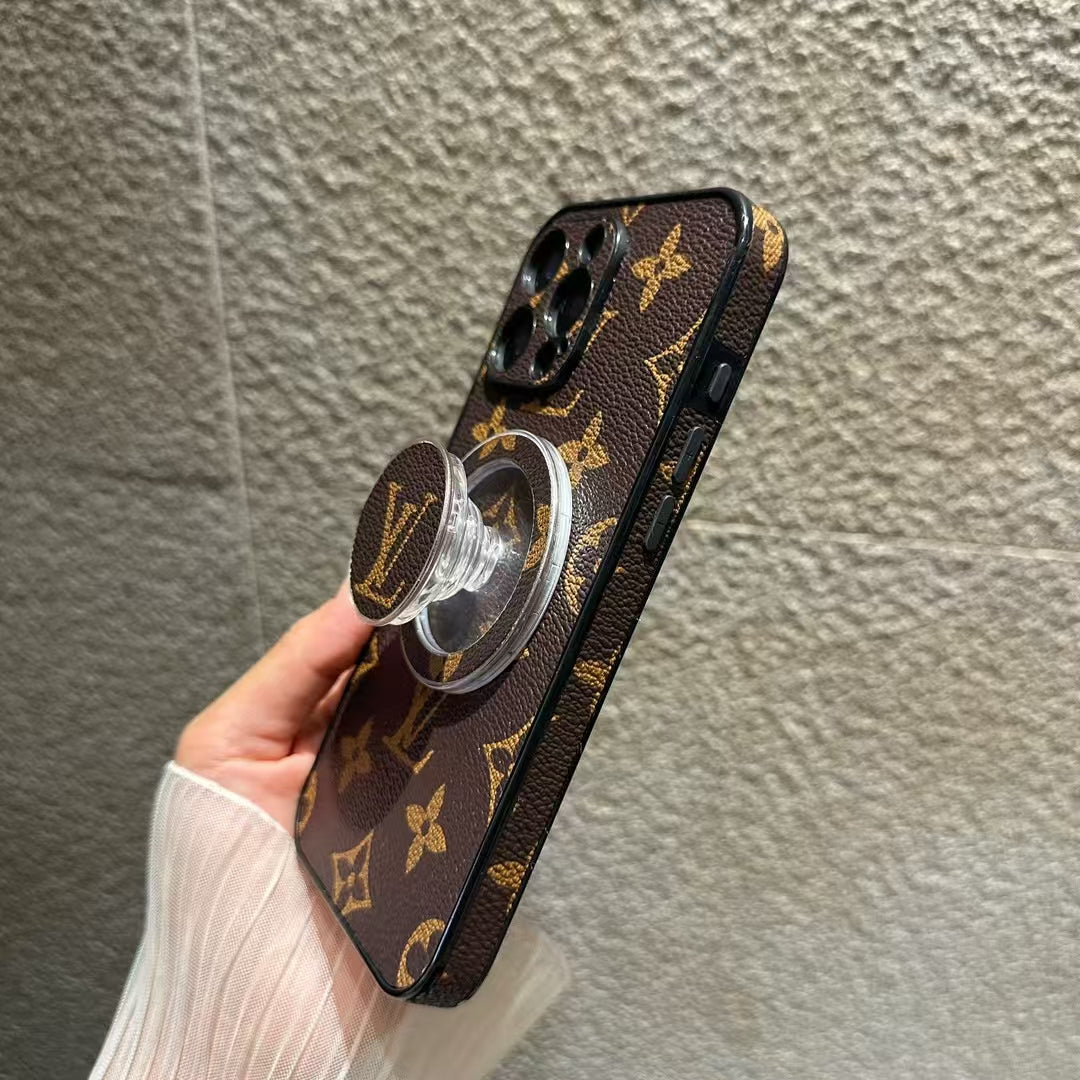 LV Pop Socket iPhone cases