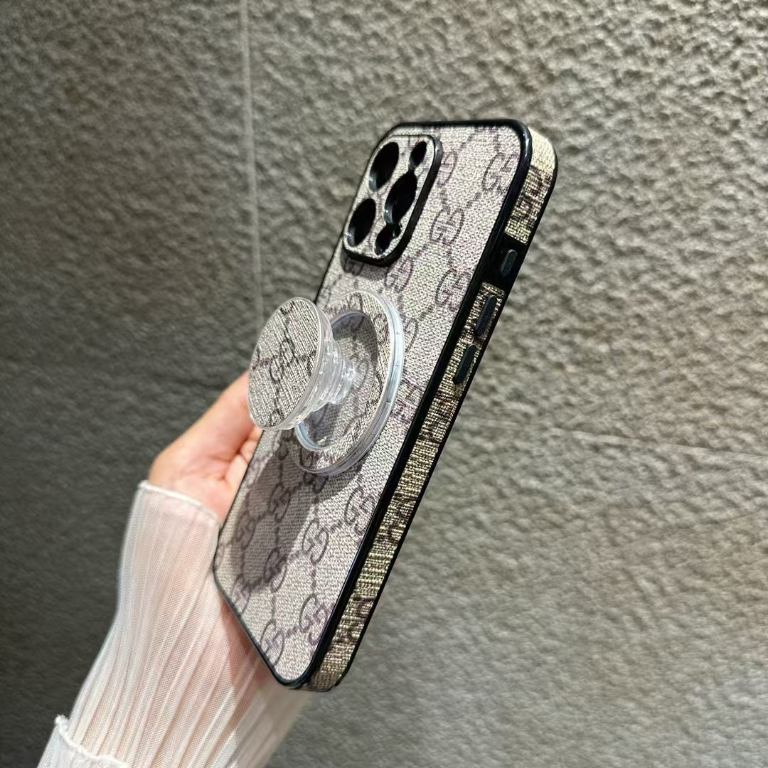 LV Pop Socket iPhone cases