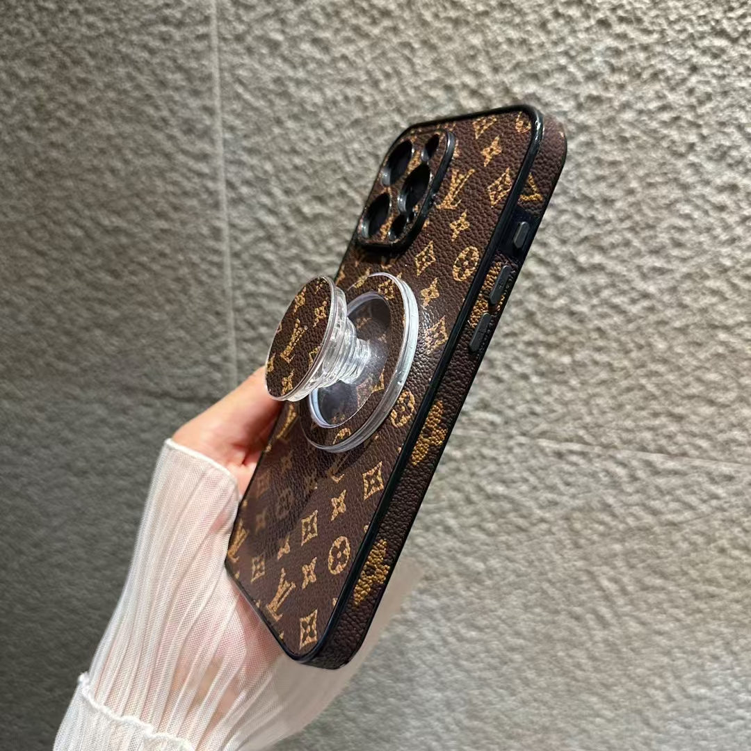 LV Pop Socket iPhone cases