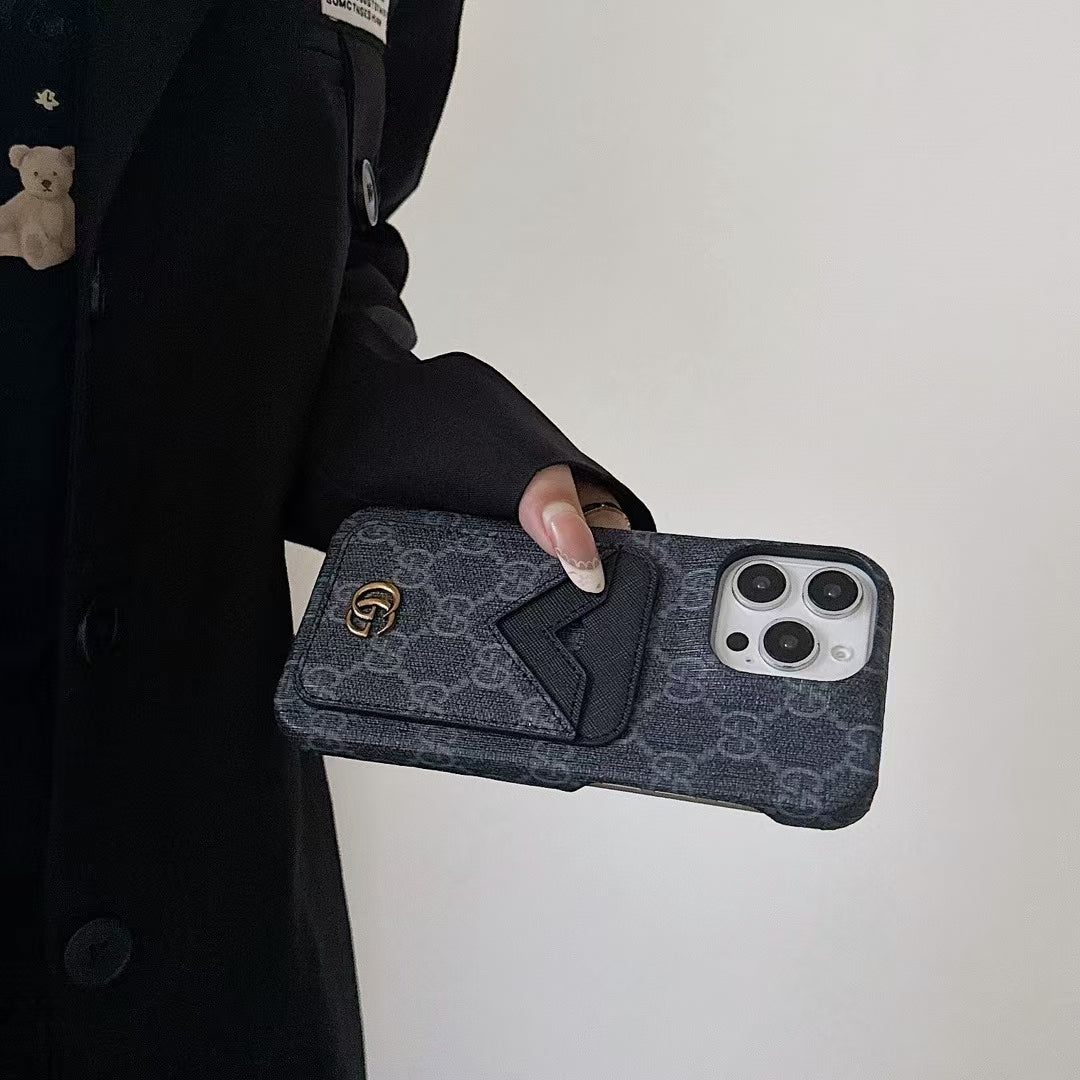 GG wallet iPhone cases