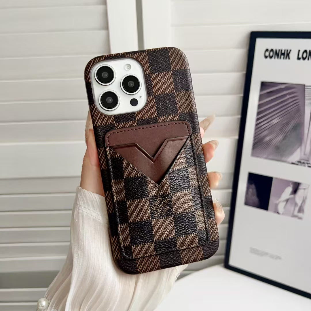 LV wallet iPhone cases