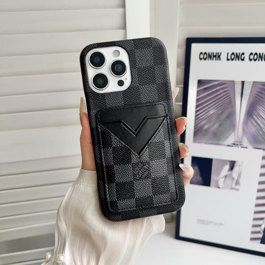 LV wallet iPhone cases