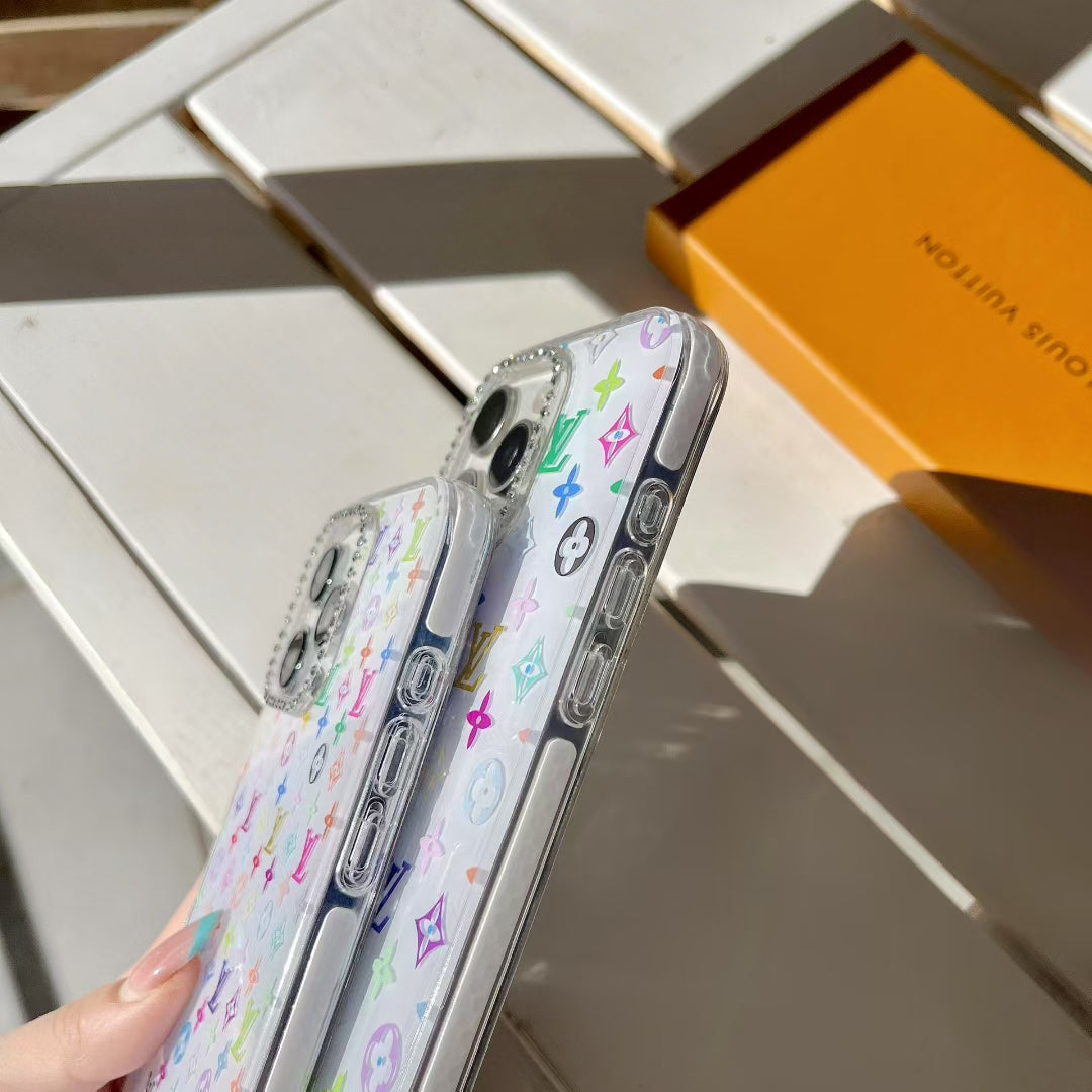 LV Monogram Multicolor iPhone Case with Bracelet