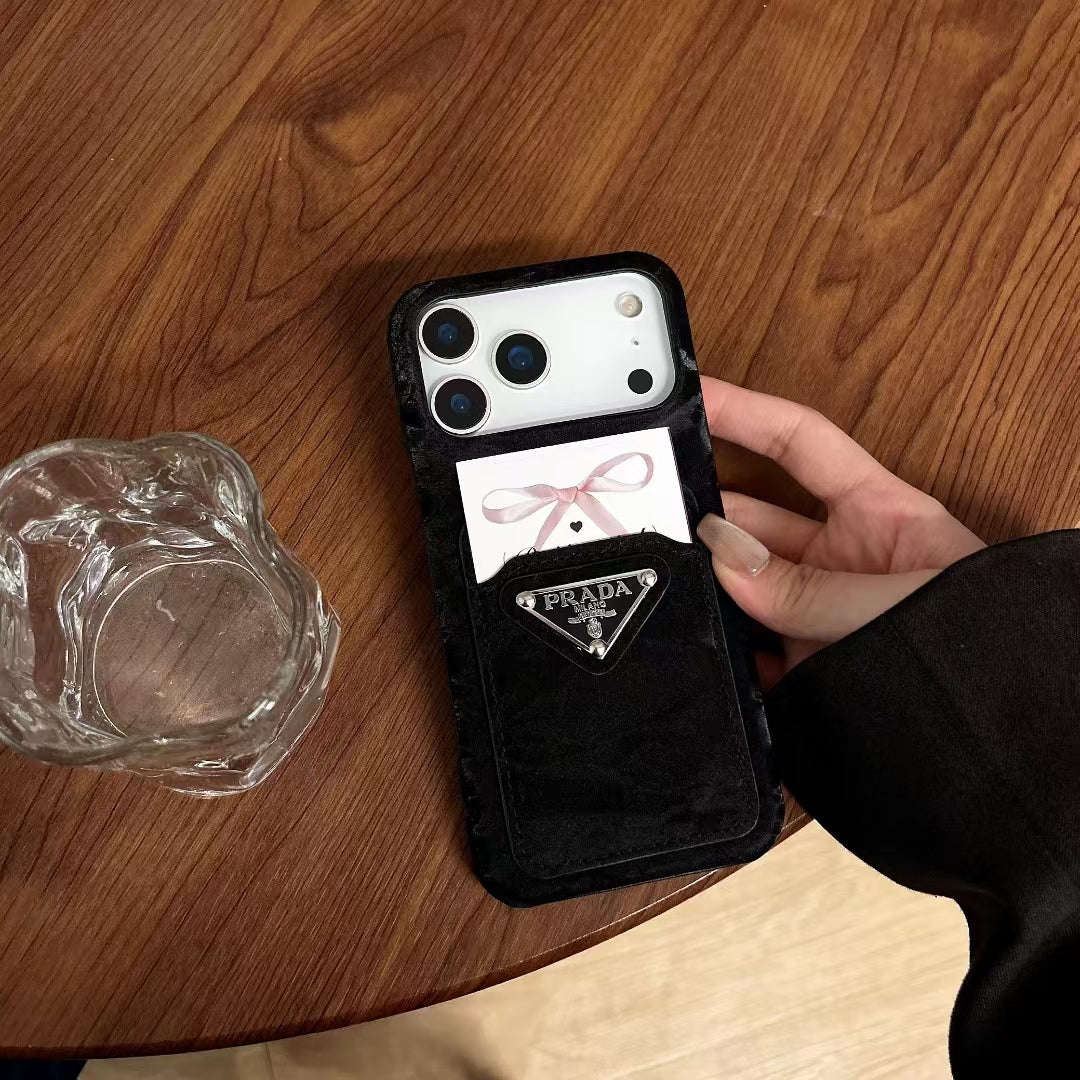 Prada Iphone Card Holder Case