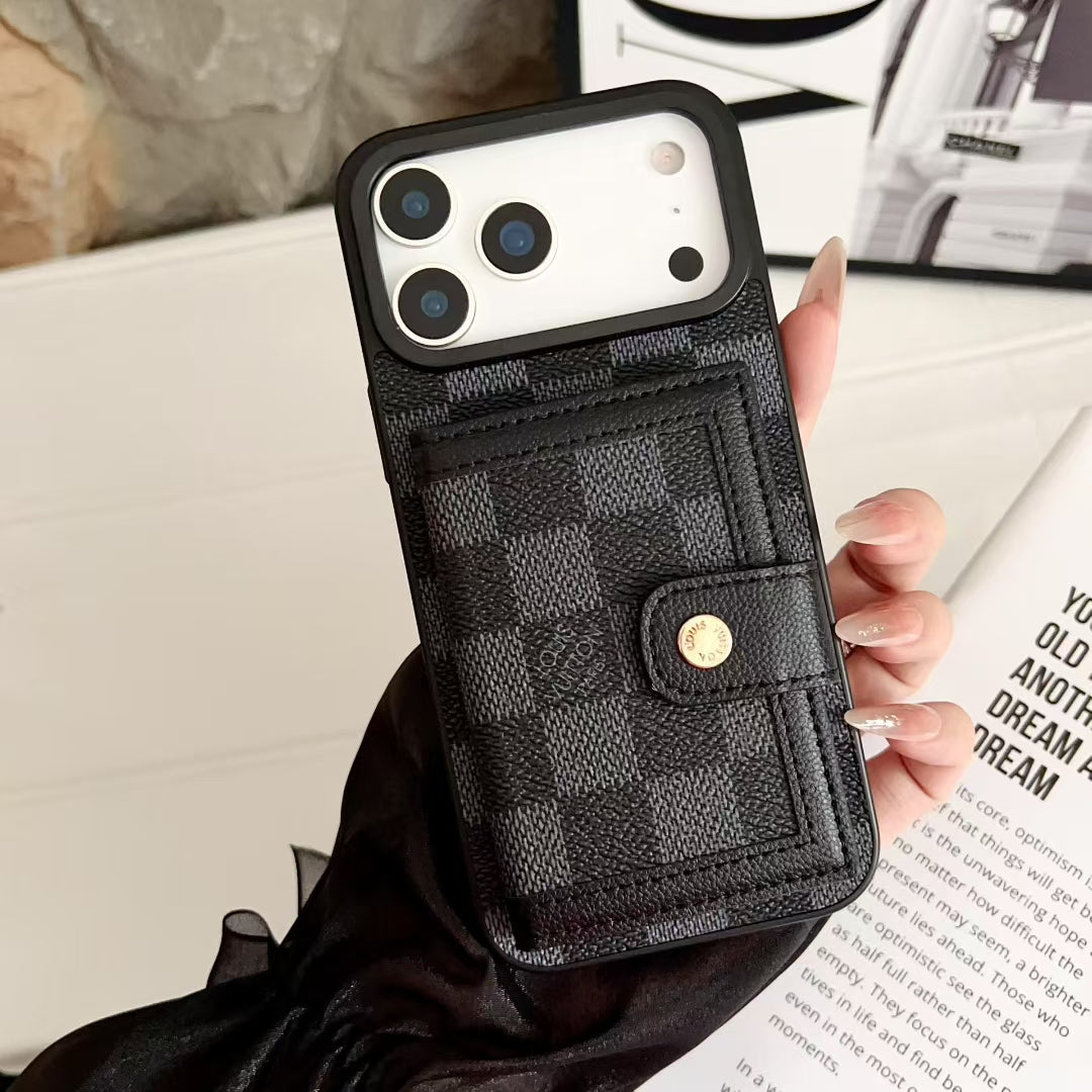 LV wallet iPhone cases