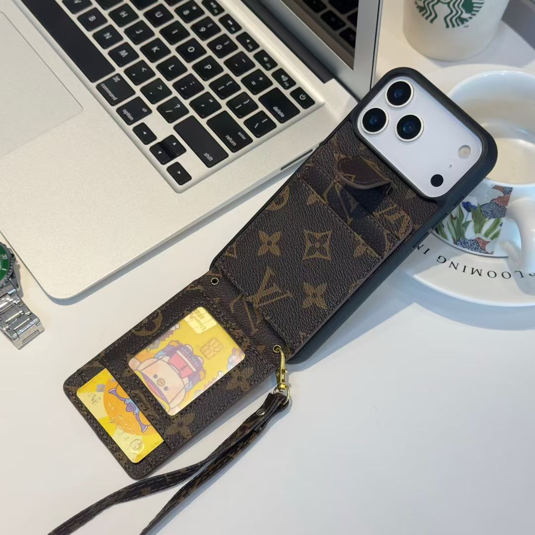 LV iPhone Wallet Cases