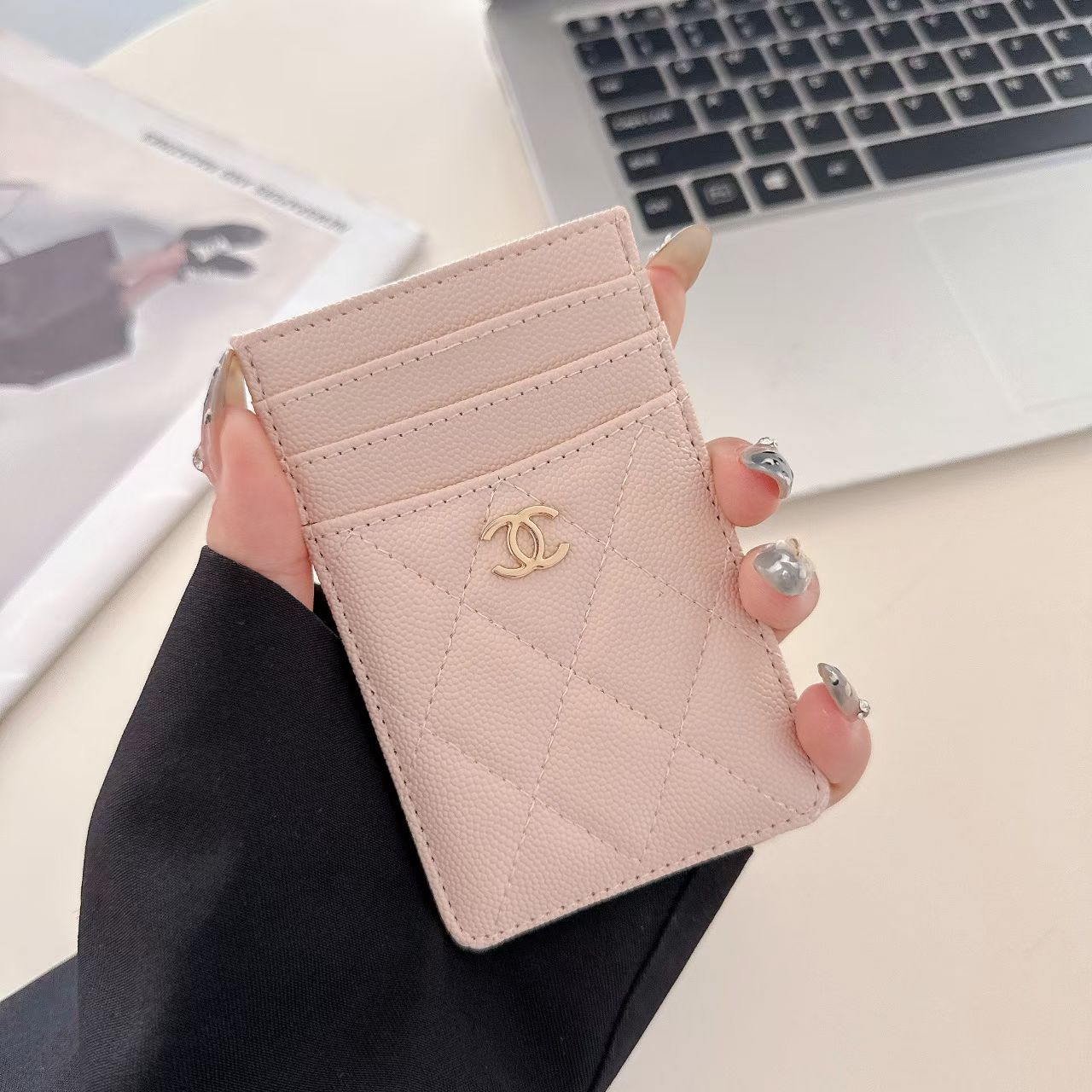 chanel wallet card