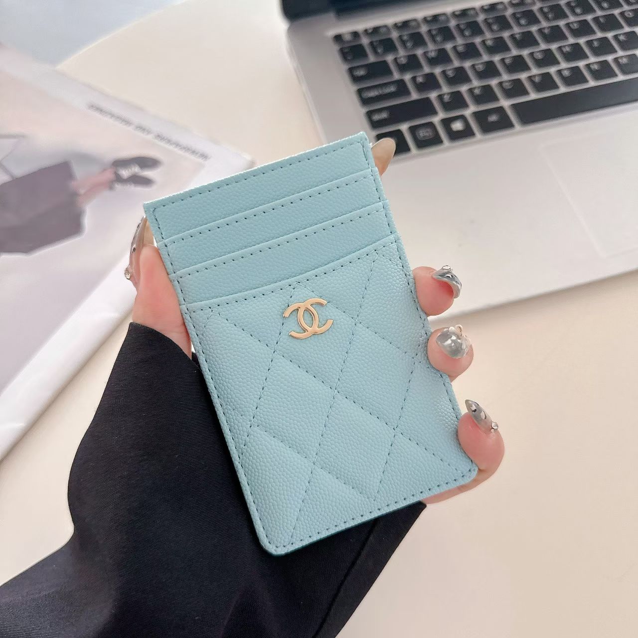 chanel wallet card