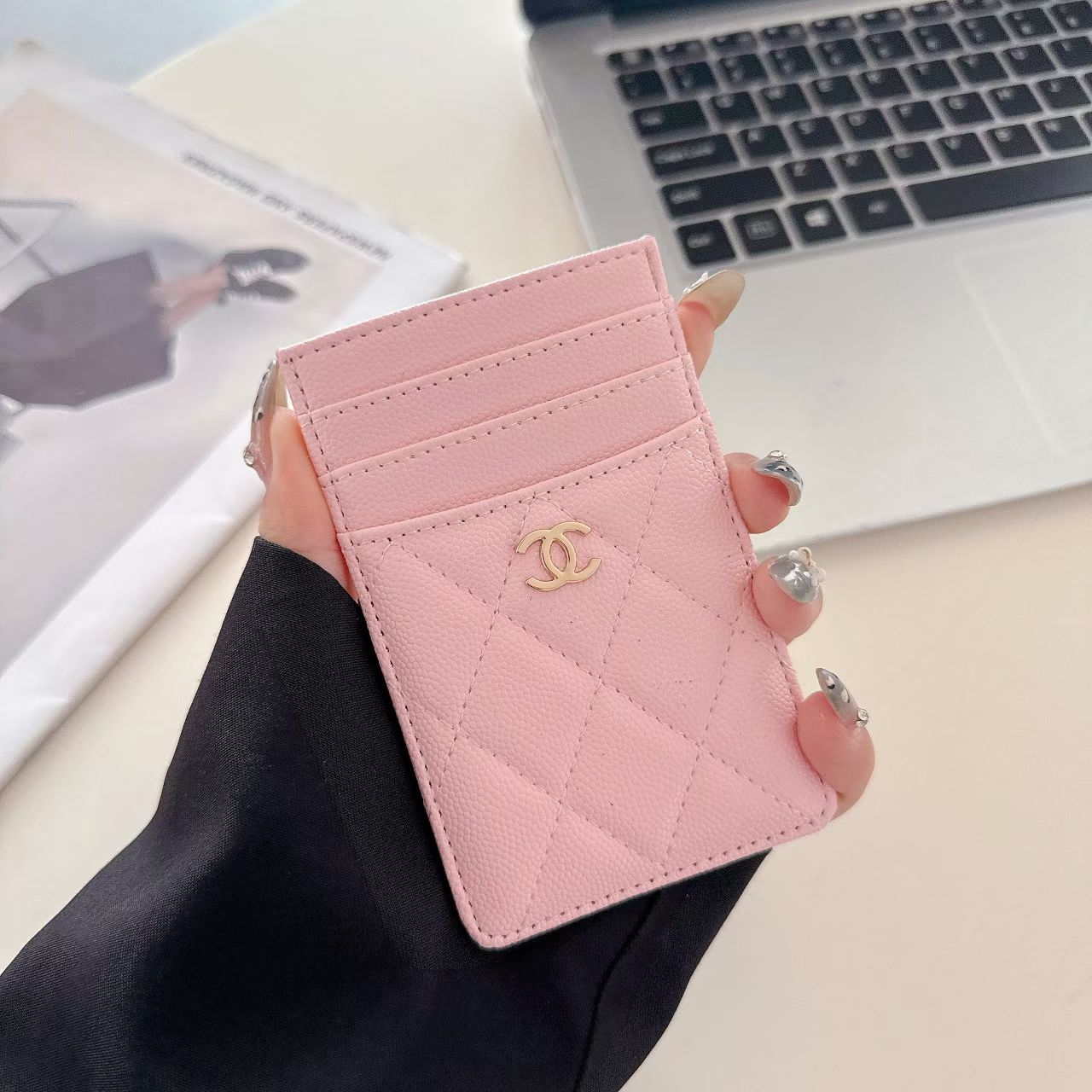 chanel wallet card