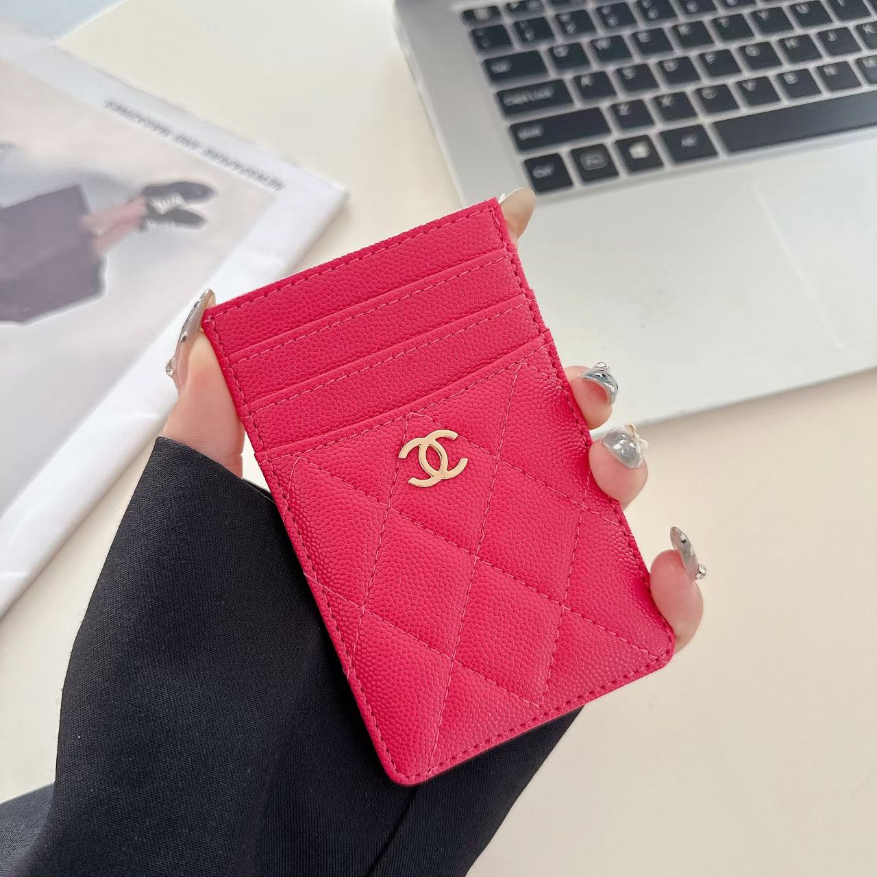 chanel wallet card