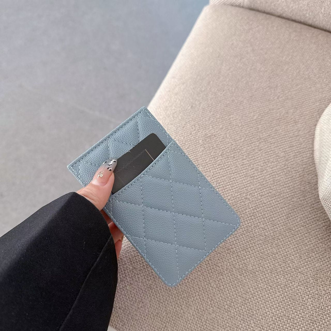 chanel wallet card