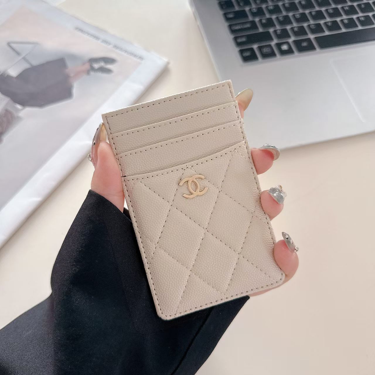 chanel wallet card