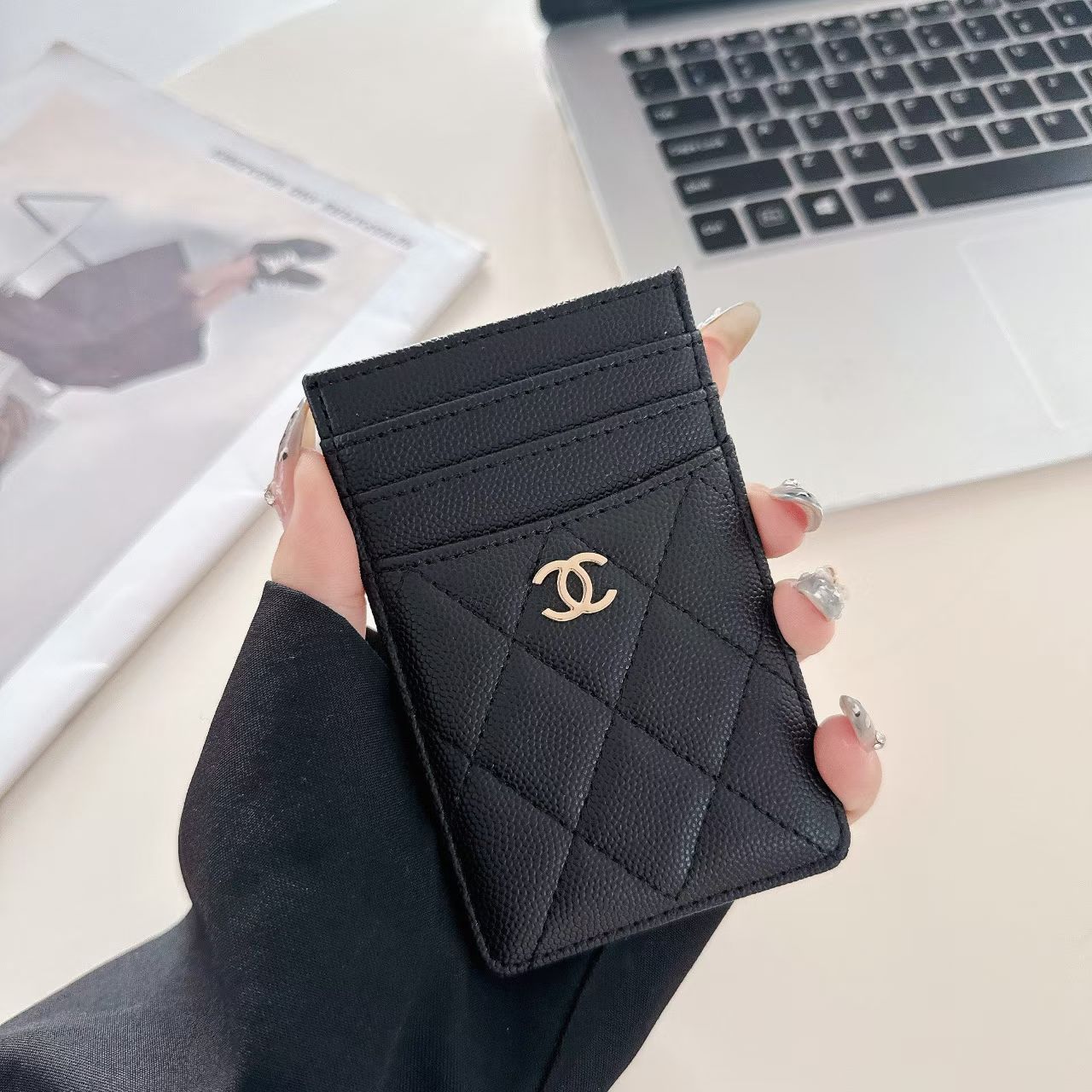 chanel wallet card