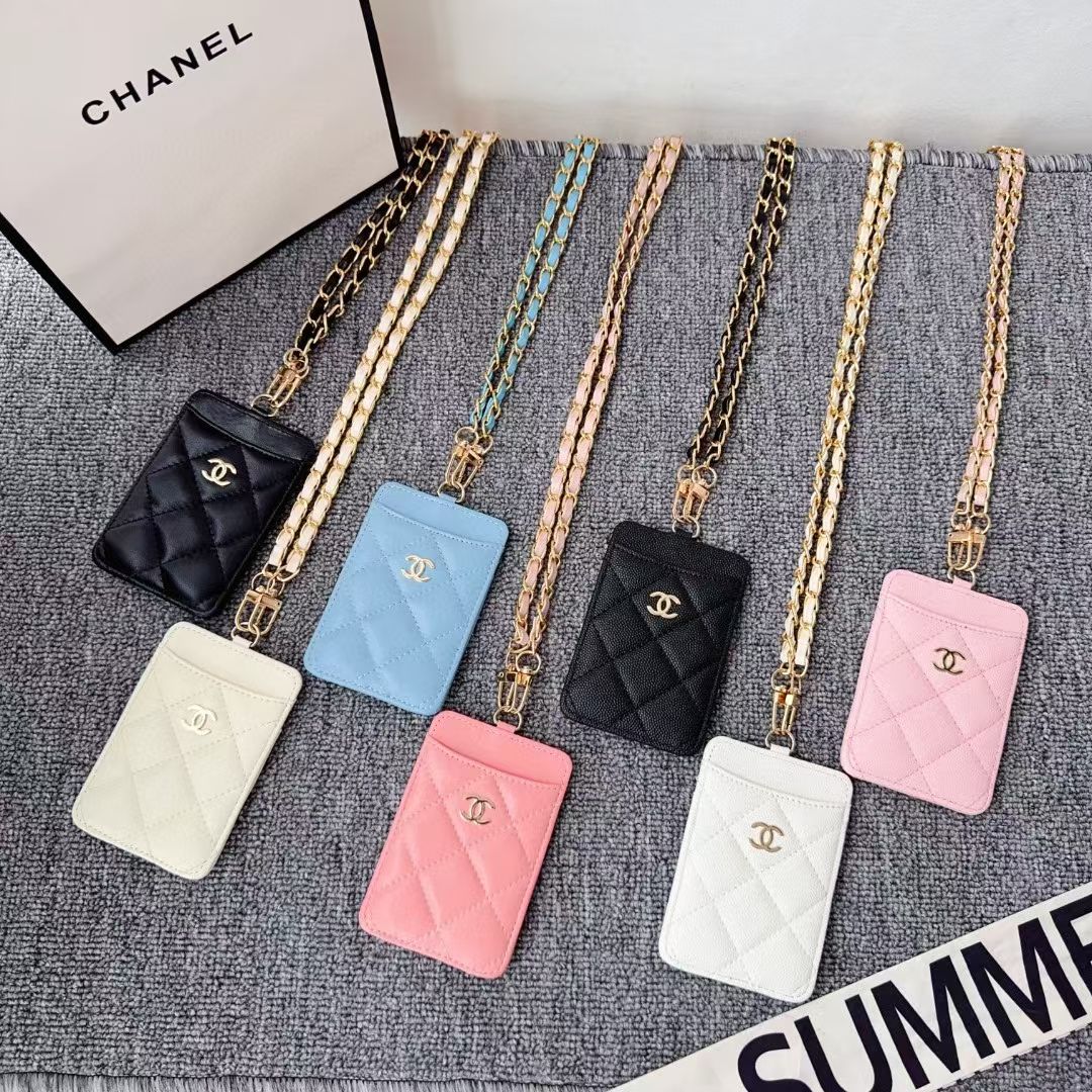 Chanel Card Holder Crossbody - Luxury Wallet with Strap