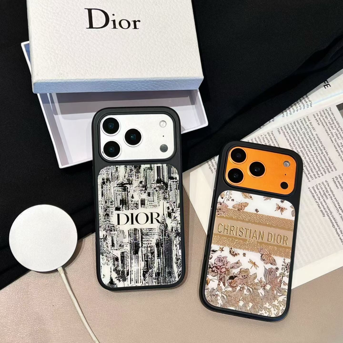 Luxury Dior Floral Phone Case -