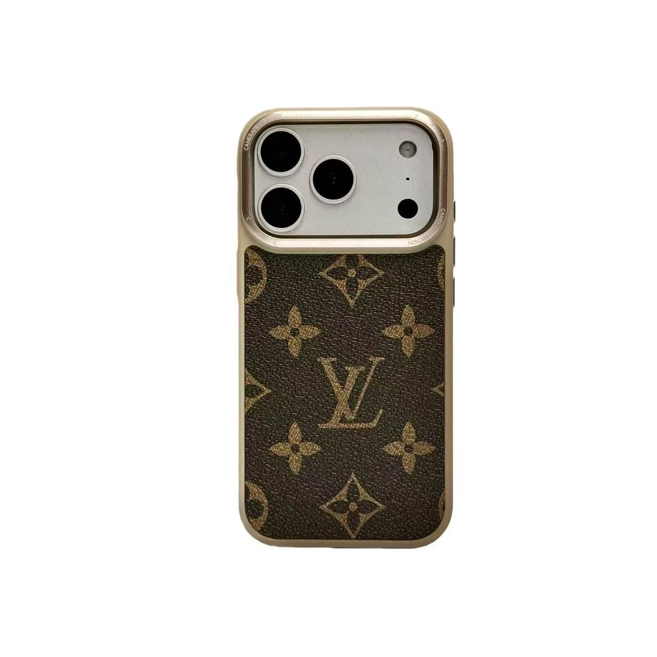 LV Cases iPhone - Premium Leather