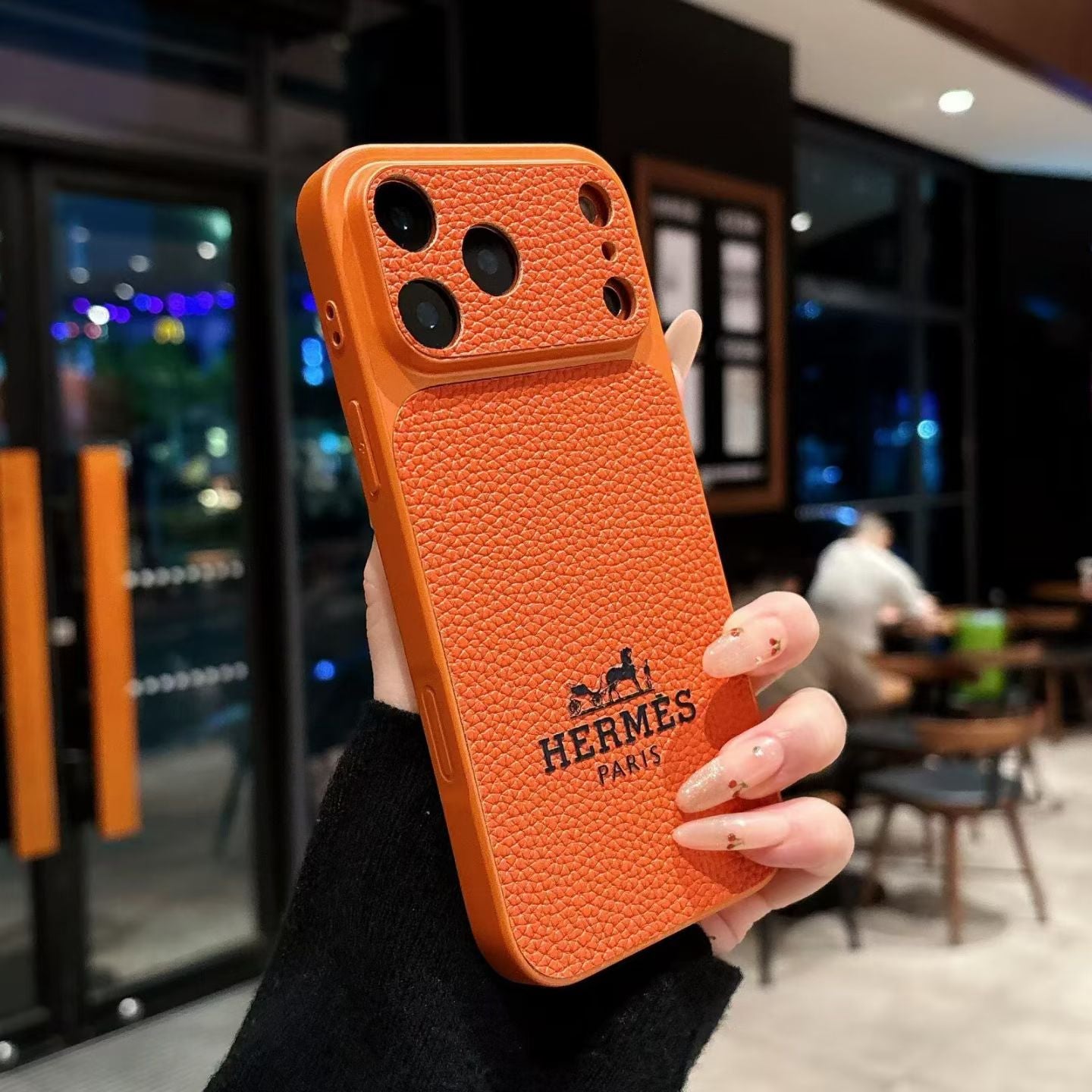 Hermès iPhone Case - Premium Leather