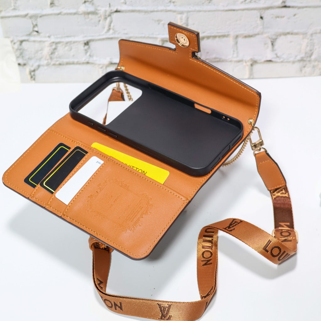 Lou Crossbody Bag iPhone Case With Card Slot For iPhone 17 Pro Max