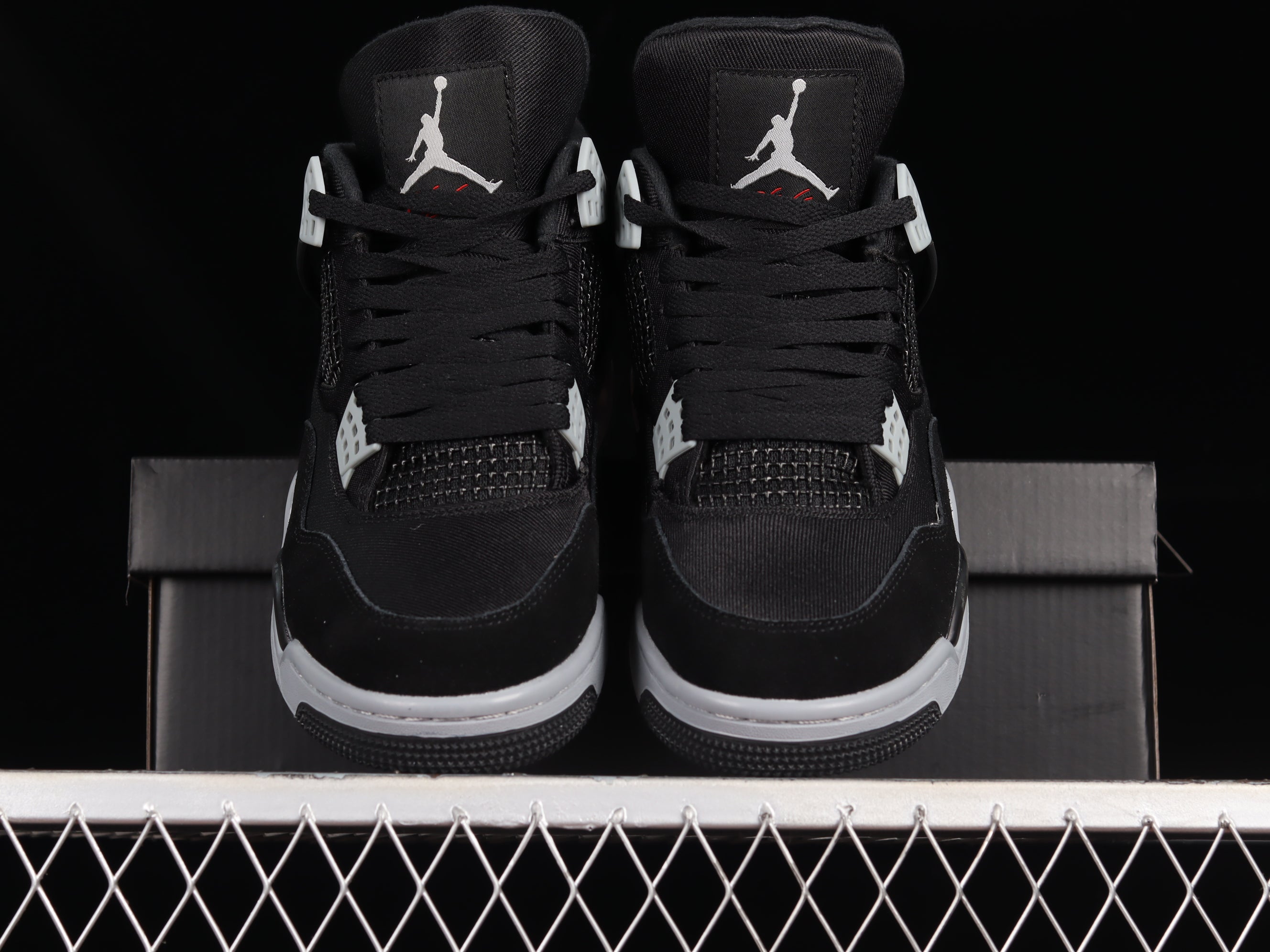 Jordan 4 Retro SE Black Canvas