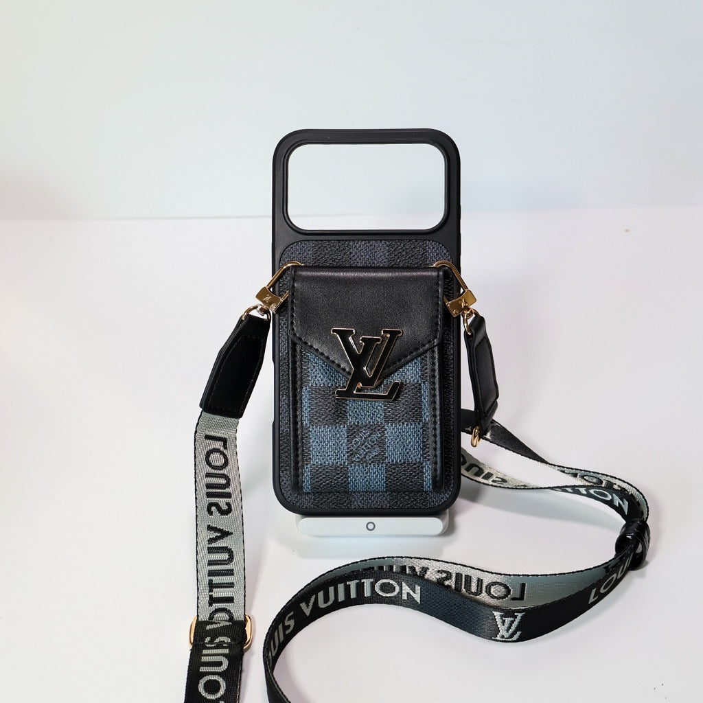 Crossbody iPhone Case With Card Holder For iPhone 14-17 Pro Max