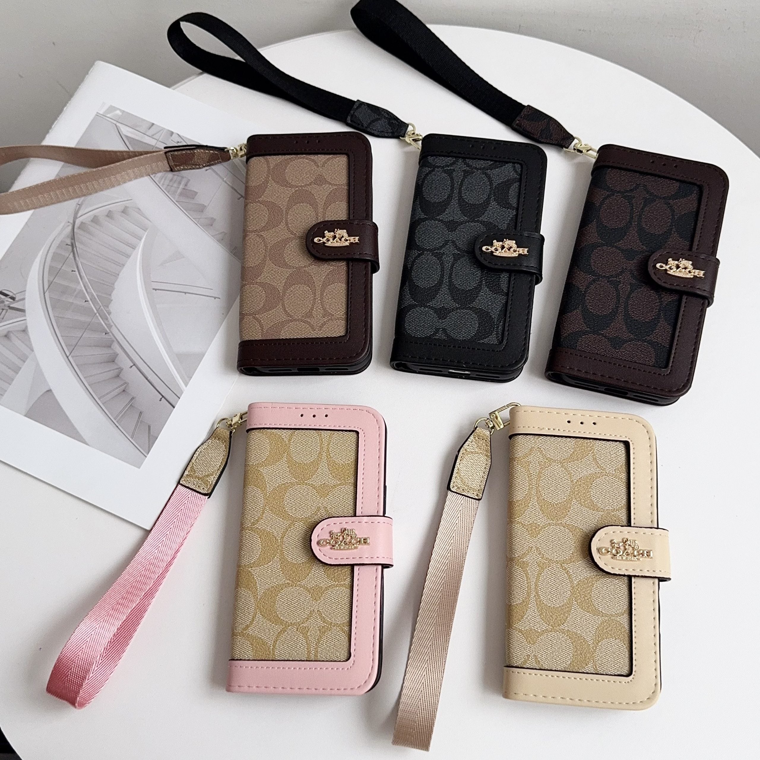 Coach Wallet Case with Card Slots for iPhone 17 17 Pro 17 Pro Max 17 Air