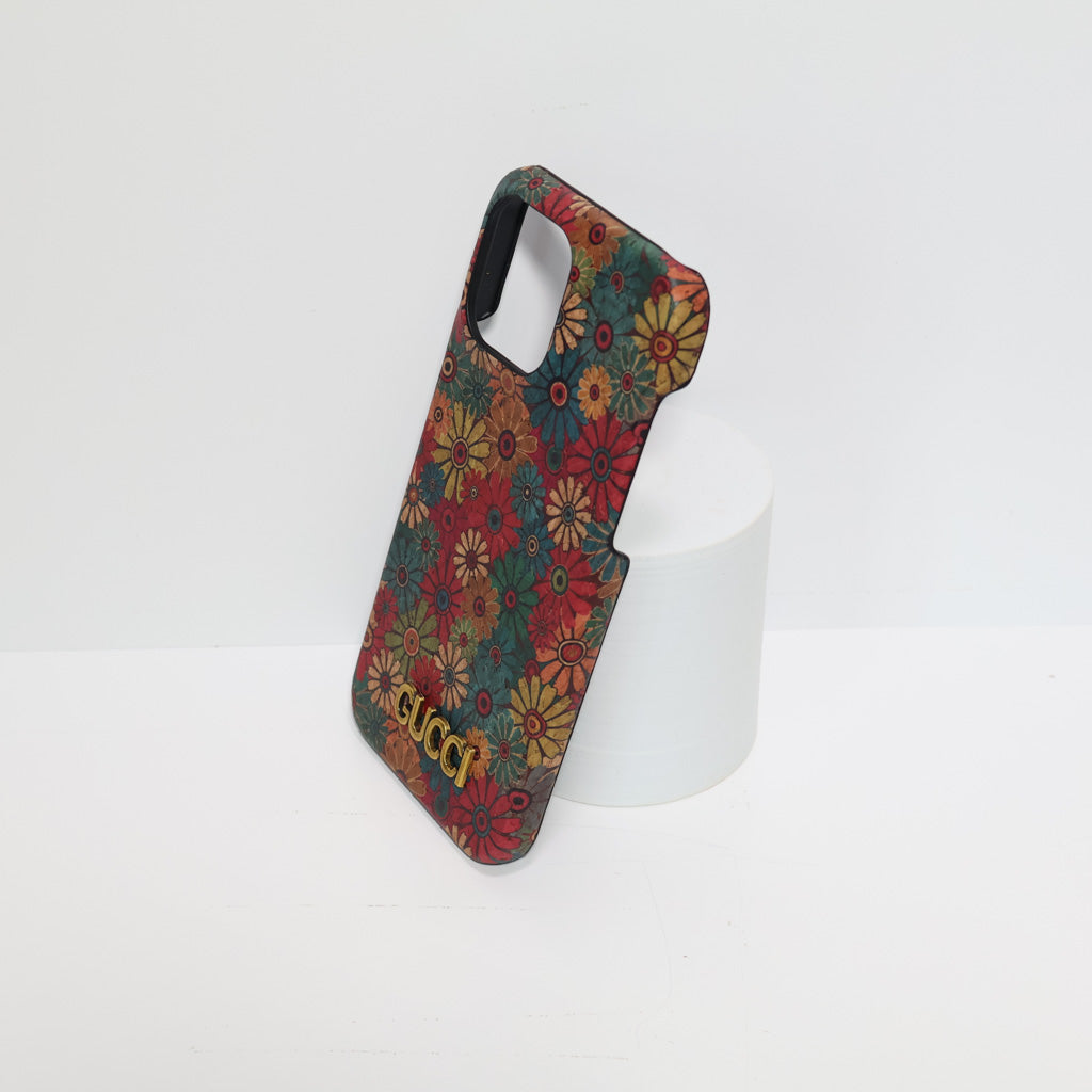 GG Flower Phone Case For iPhone 13-16 Pro Max Plus