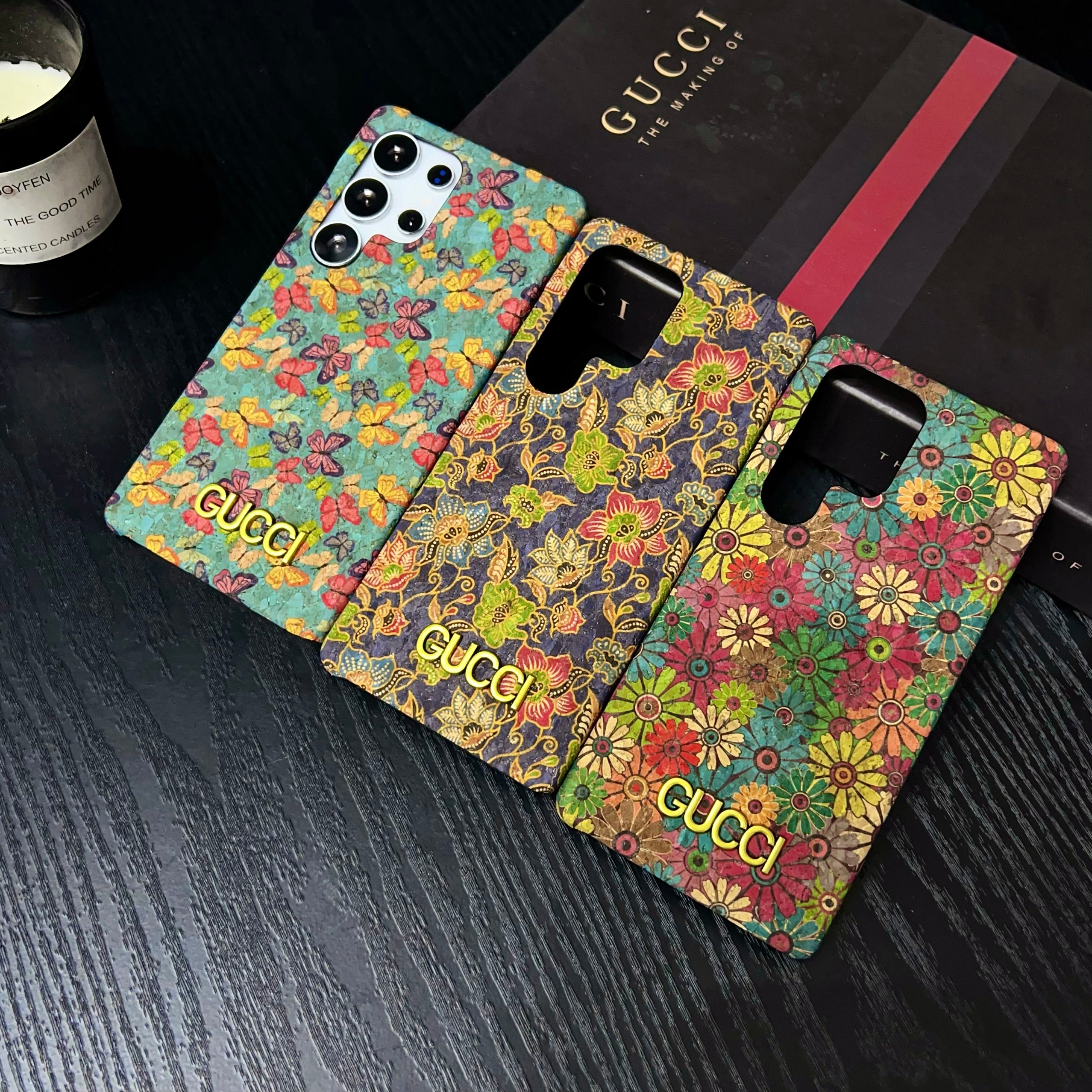 Floral gucci Case - Luxury Design