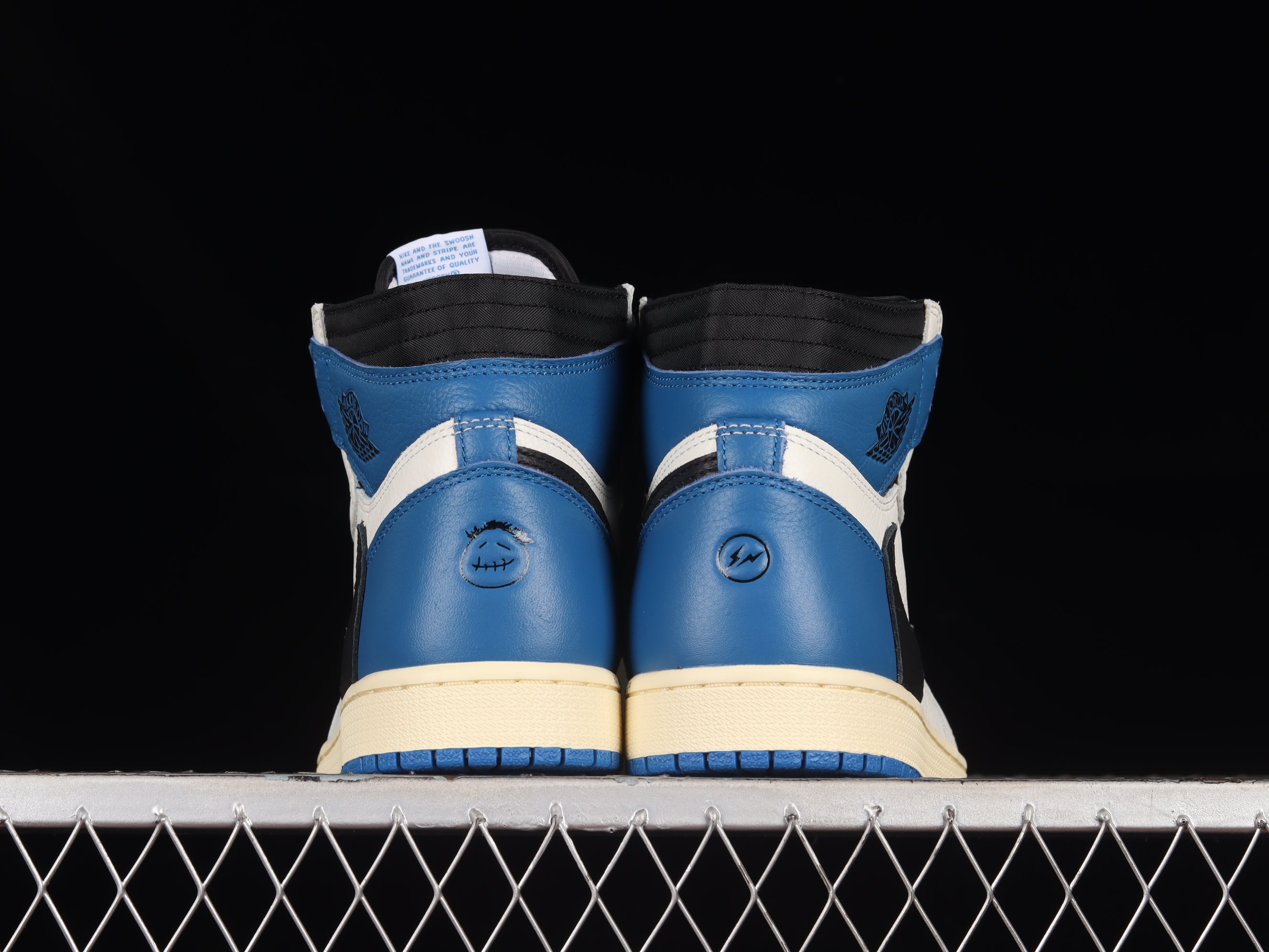 Air Jordan 1 Retro High OG SP Travis Scott x Fragment "Military Blue"