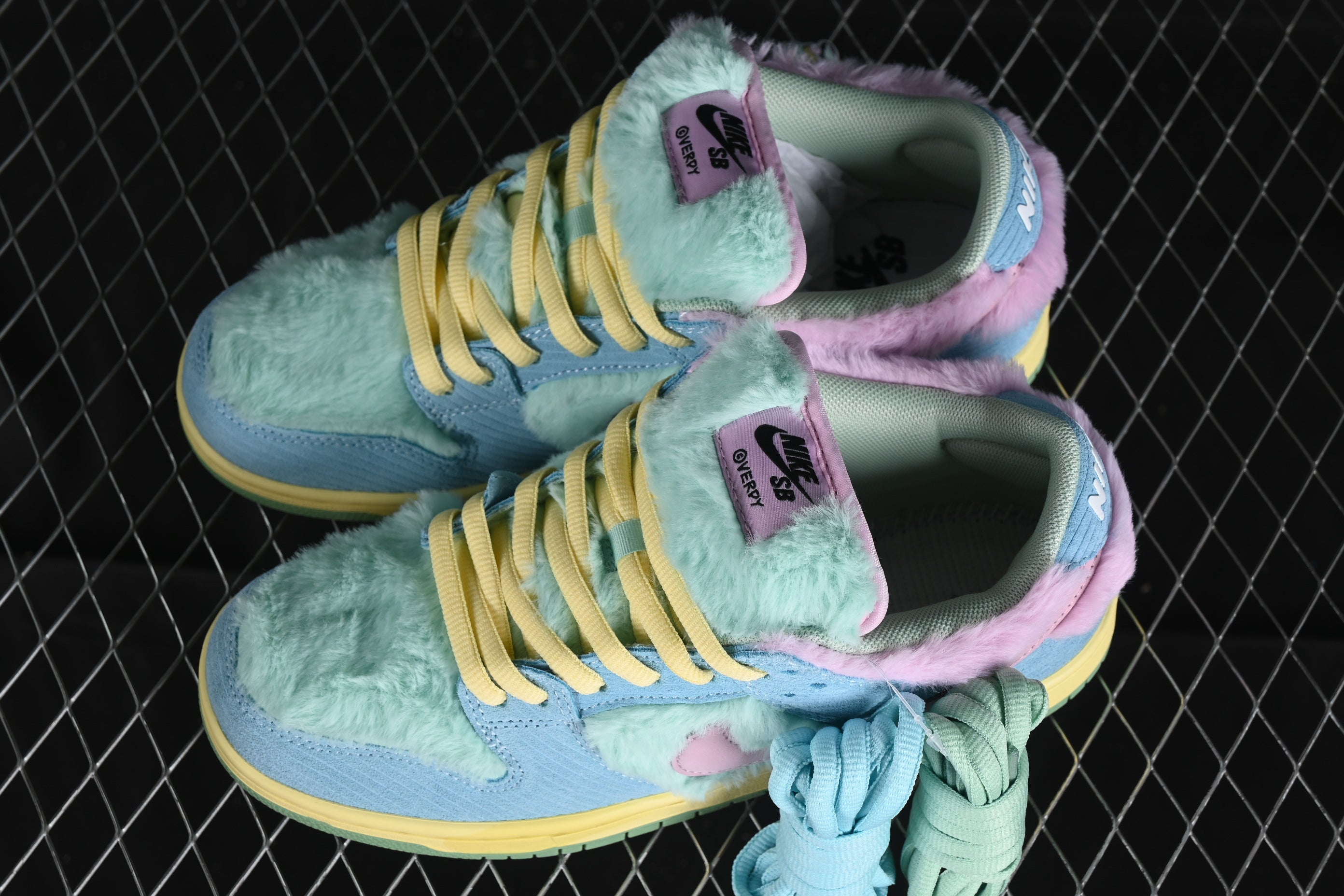 Nike SB Dunk Low Pro x Verdy Blue Gaze and Enamel Green