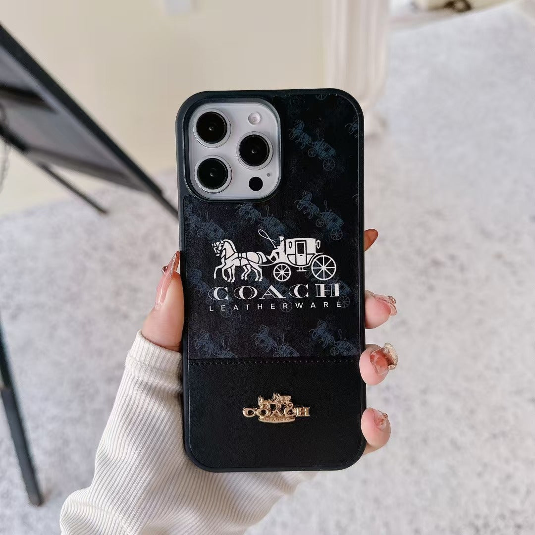 Color Block Print iPhone Case For iPhone 14-17 Pro Max