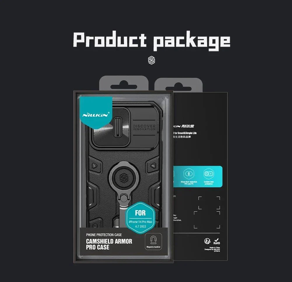 Premium Magnetic Armor Pro Case for iPhone 13-15 Pro Max