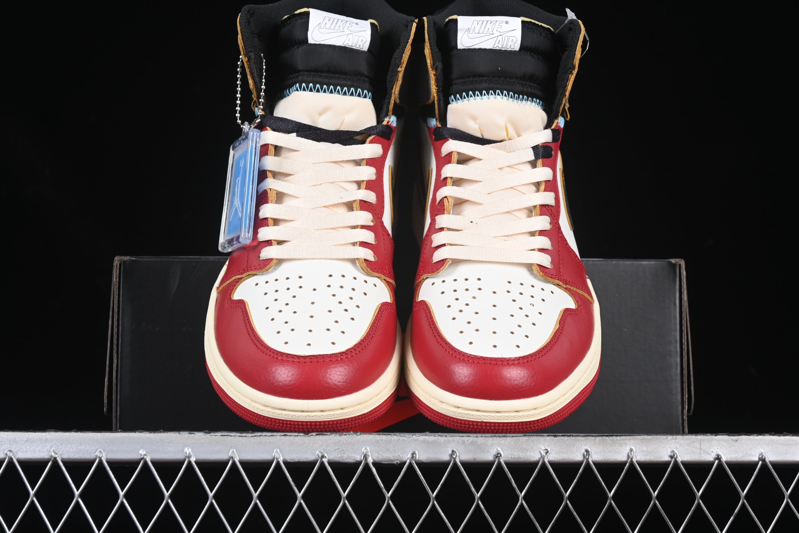 Air Jordan 1 x Union Varsity Red and Shadow Grey