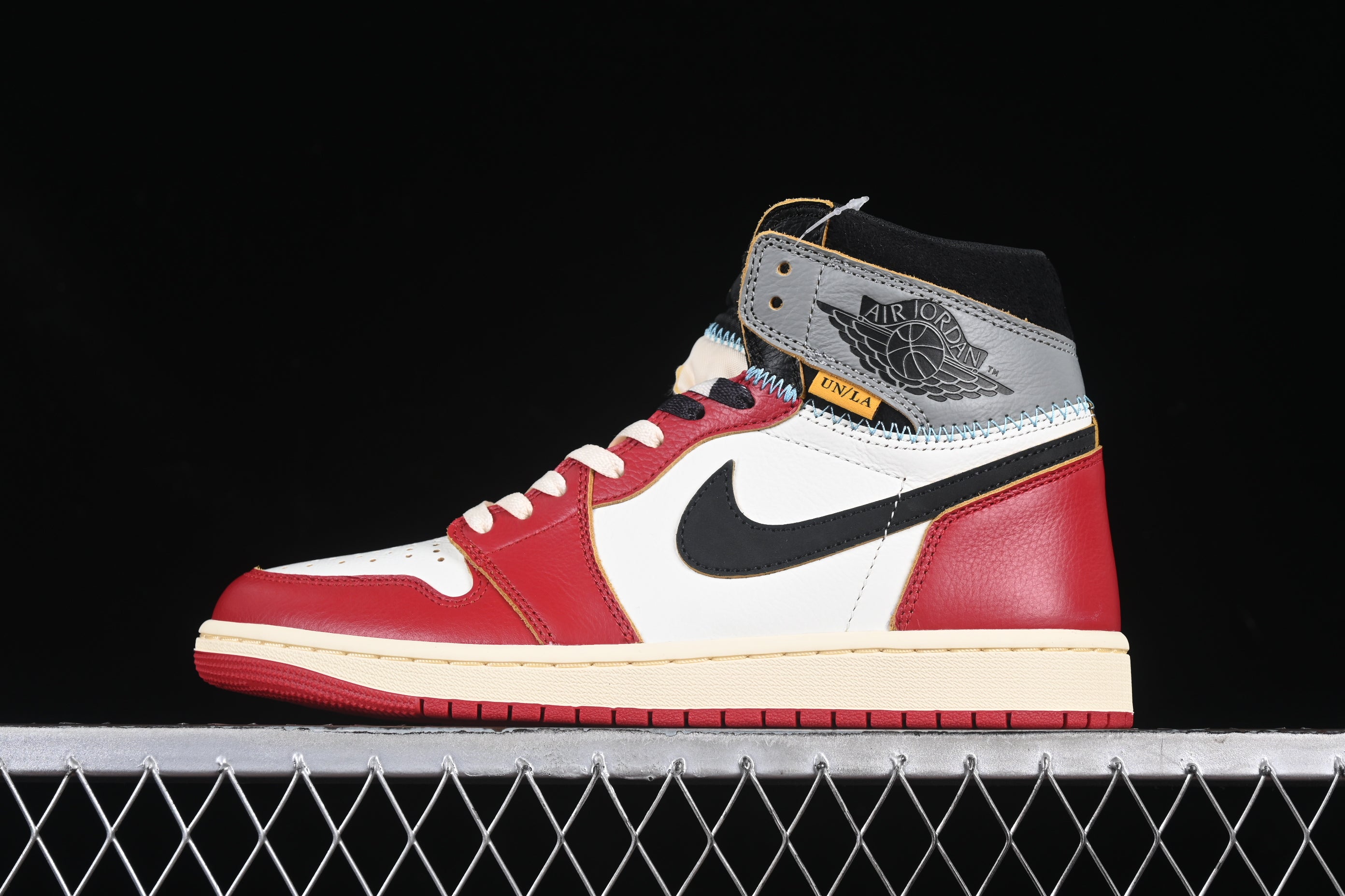 Air Jordan 1 x Union Varsity Red and Shadow Grey
