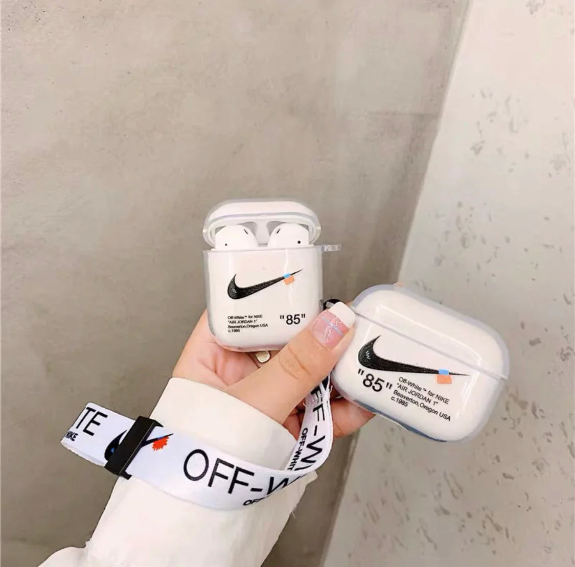 Nike Off-w AirPods Cases