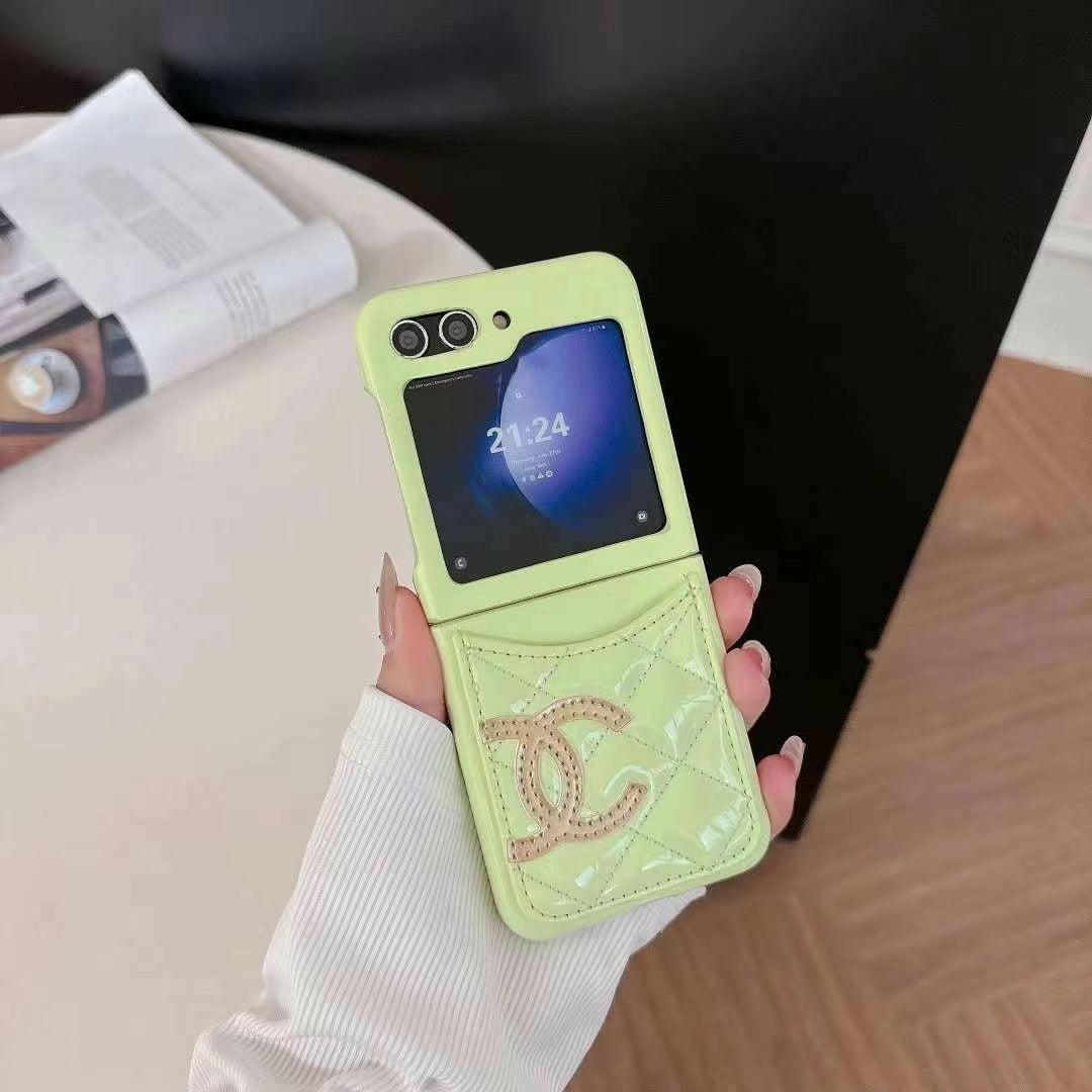 Chanel Samsung Z Flip Case - Luxury