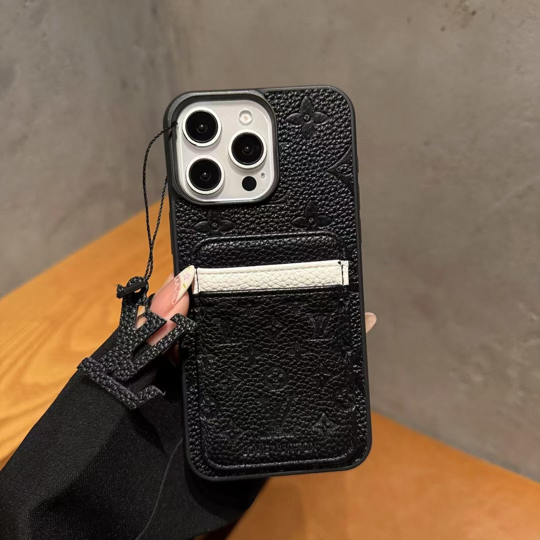 LV wallet iPhone case