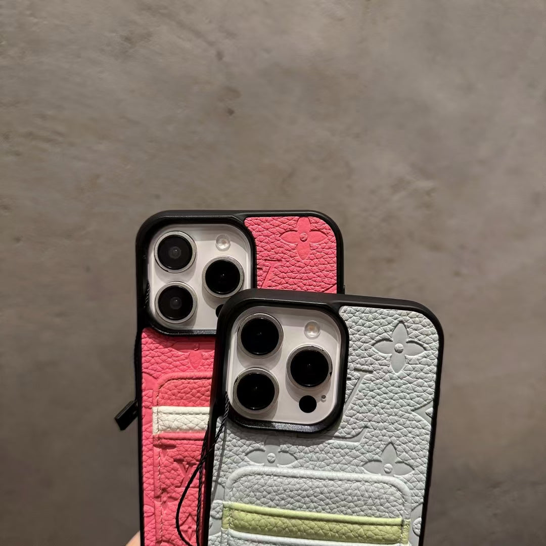 LV wallet iPhone case