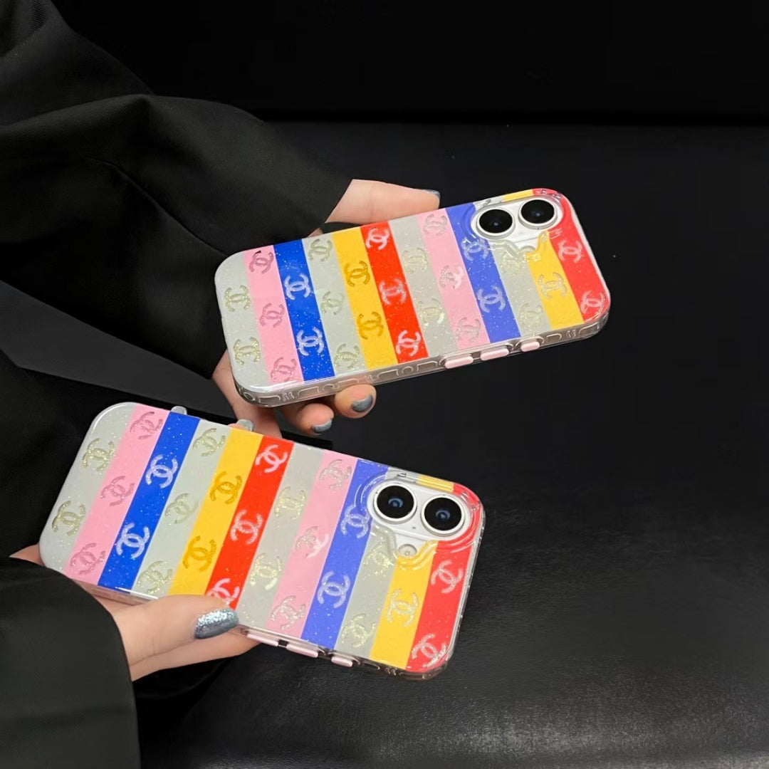 CC Multicolor iPhone Case