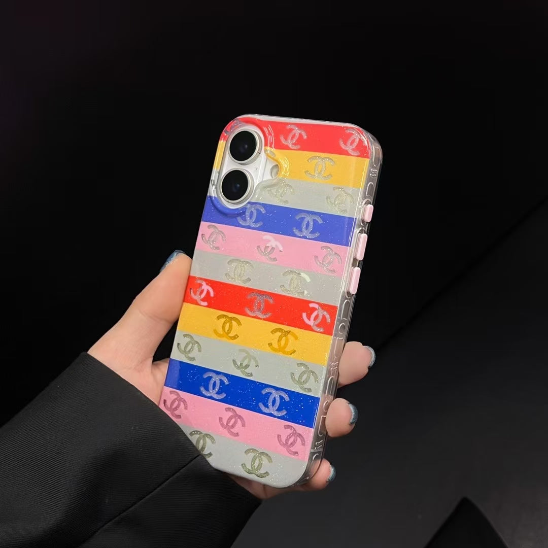 CC Multicolor iPhone Case