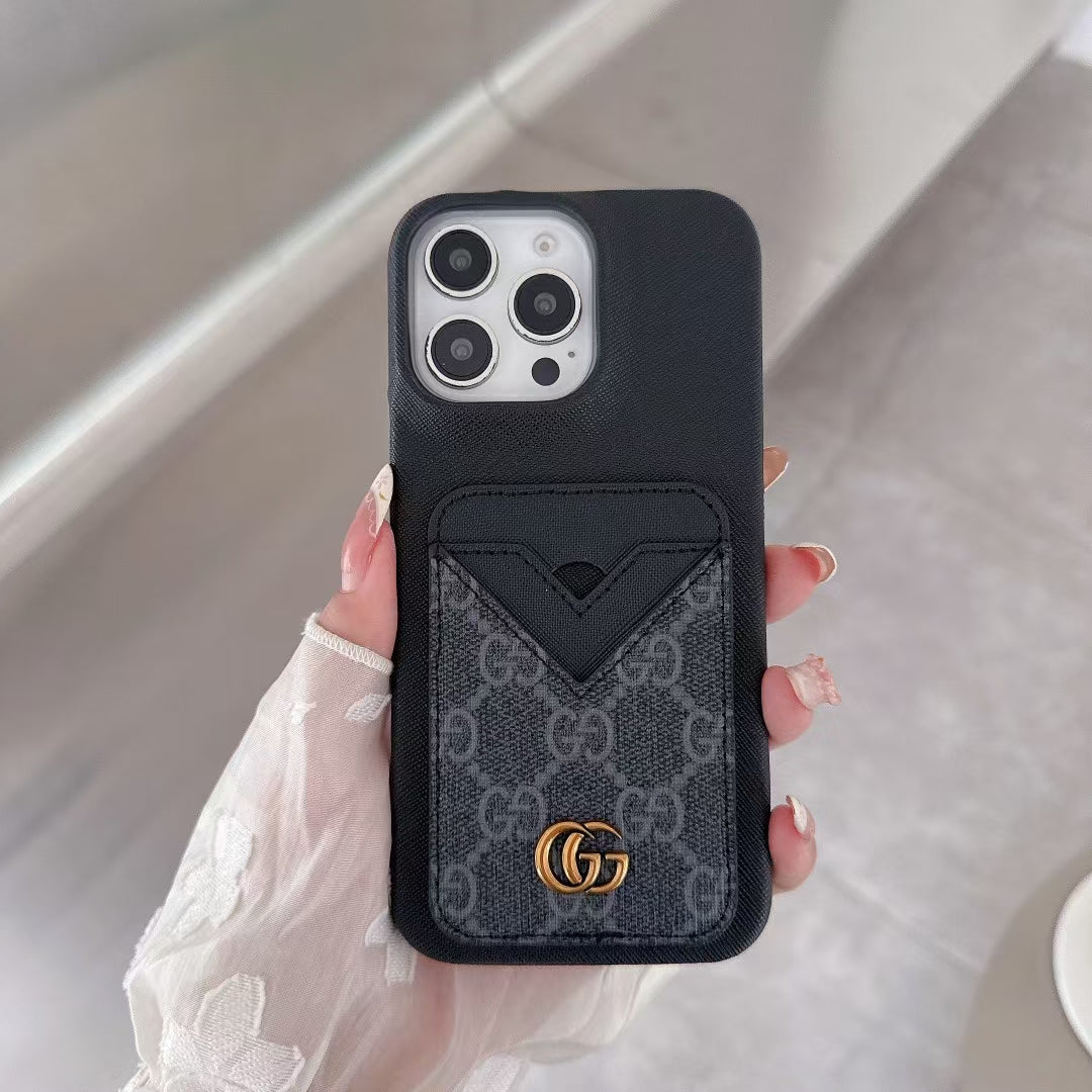 GG wallet iPhone cases
