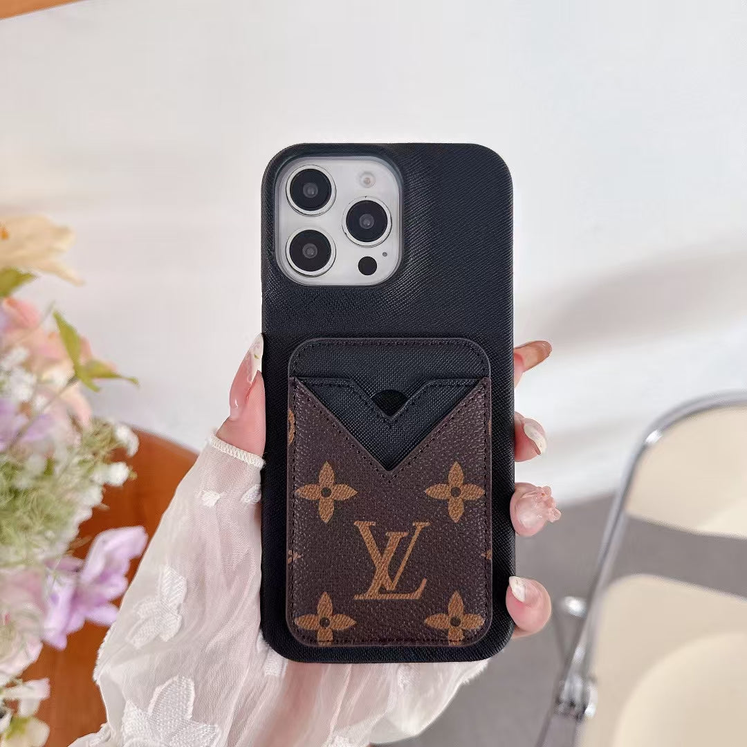 LV monogram wallet iPhone cases