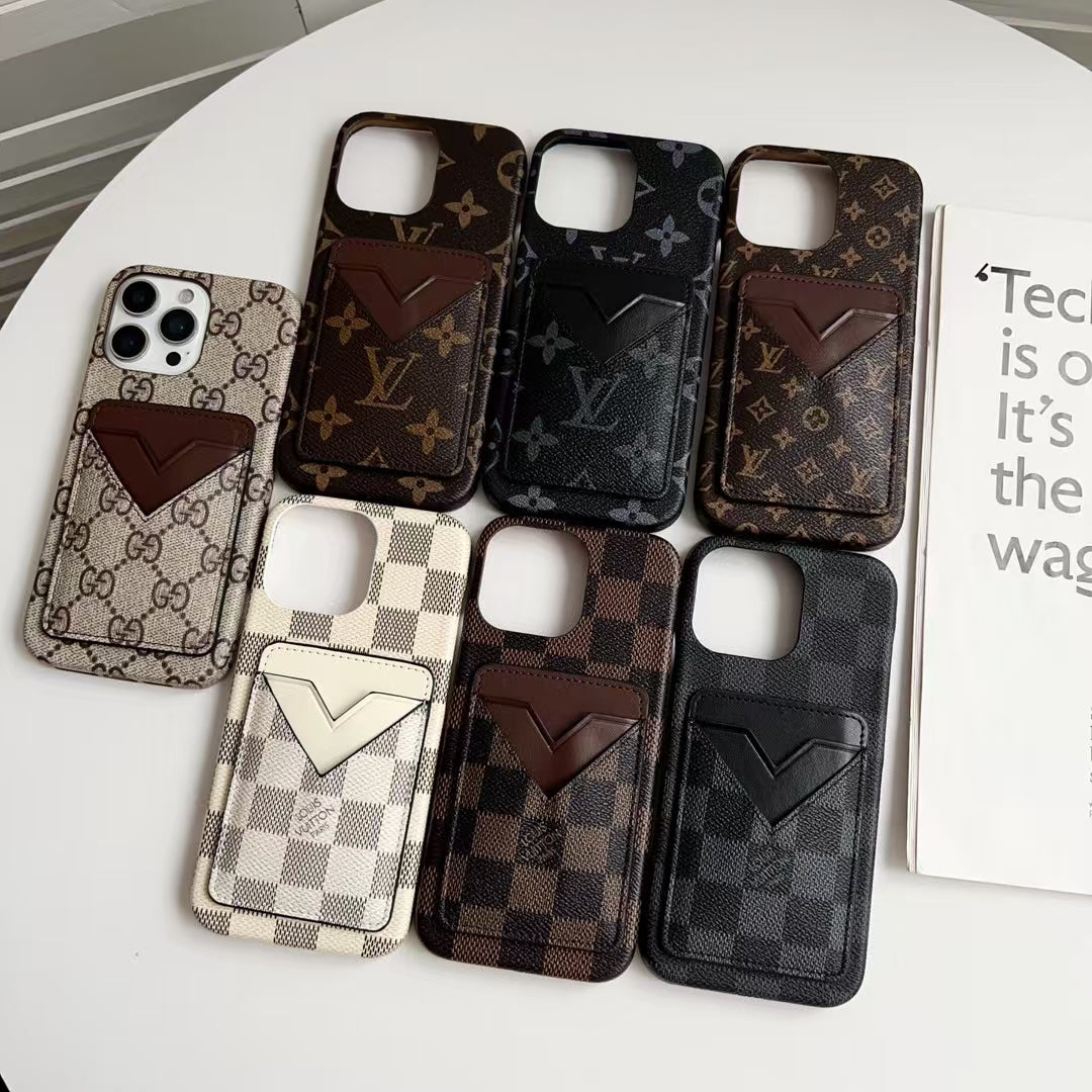 LV wallet iPhone cases