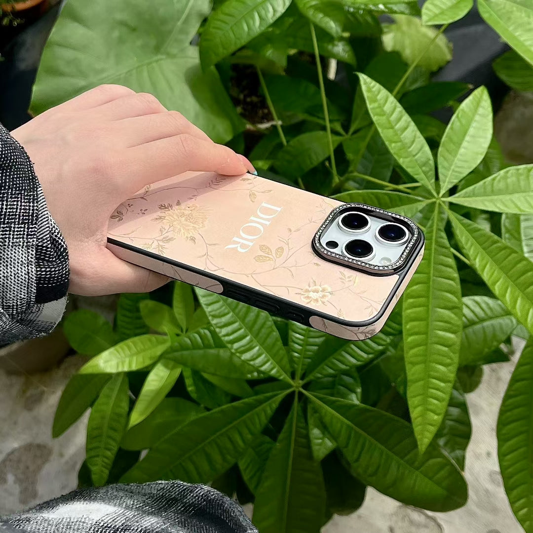 CD iPhone Case – Elegant Floral Design