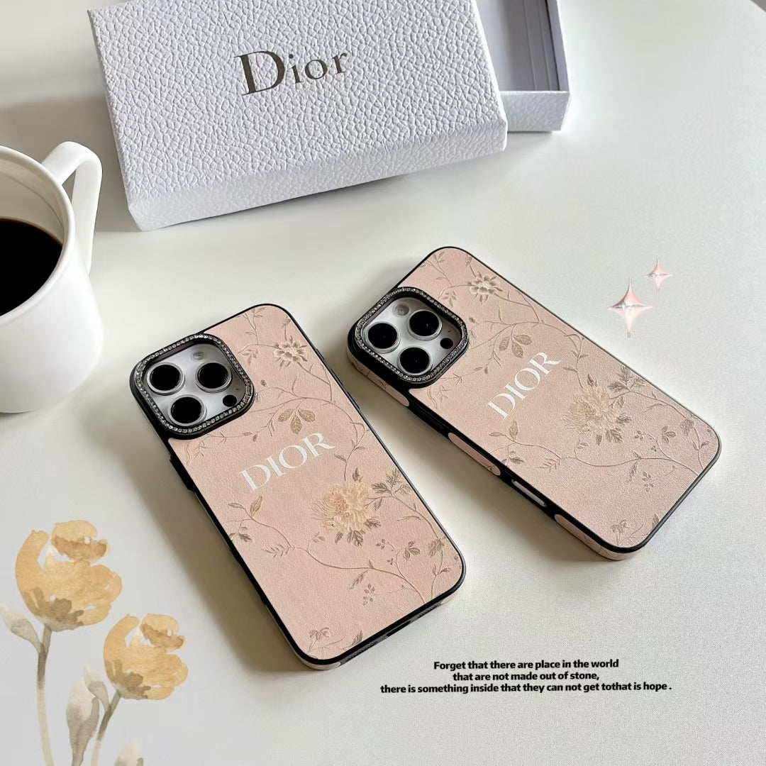 CD iPhone Case – Elegant Floral Design