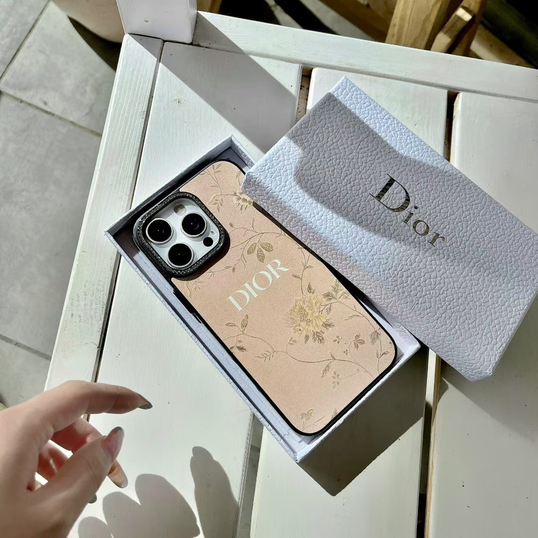 CD iPhone Case – Elegant Floral Design
