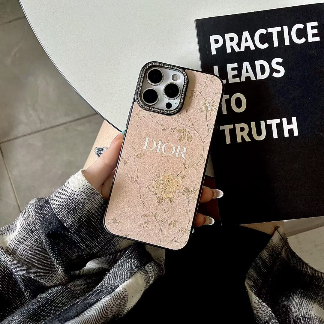 CD iPhone Case – Elegant Floral Design